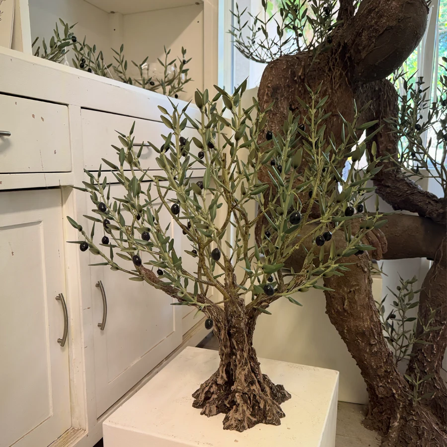 Oliviers décoratifs en métal forgé